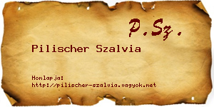Pilischer Szalvia névjegykártya